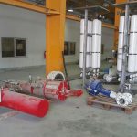 Dismantling and installation of electricity, control and instrumentation of Dillman Cement Company